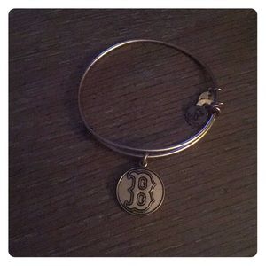 Alex and Ani Boston Red Sox bangle in gold